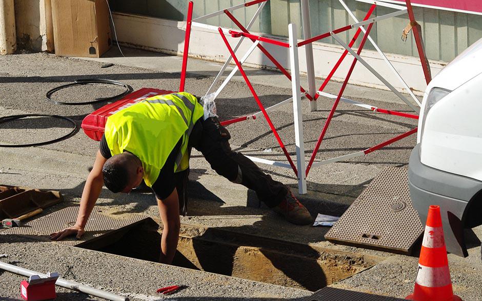 travaux assainissement Courbevoie